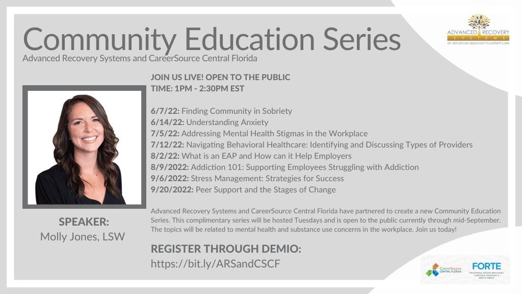 Community Education Series: CareerSource Central FL & ARS