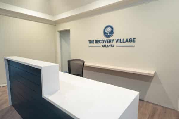 the recovery village atlanta office is clean and empty.
