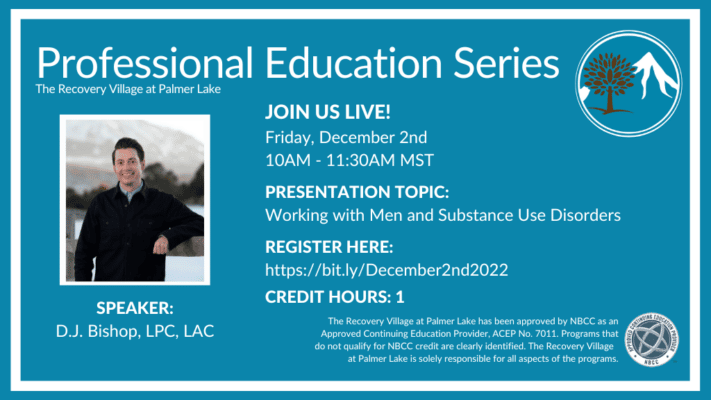 a flyer for a professional education series.