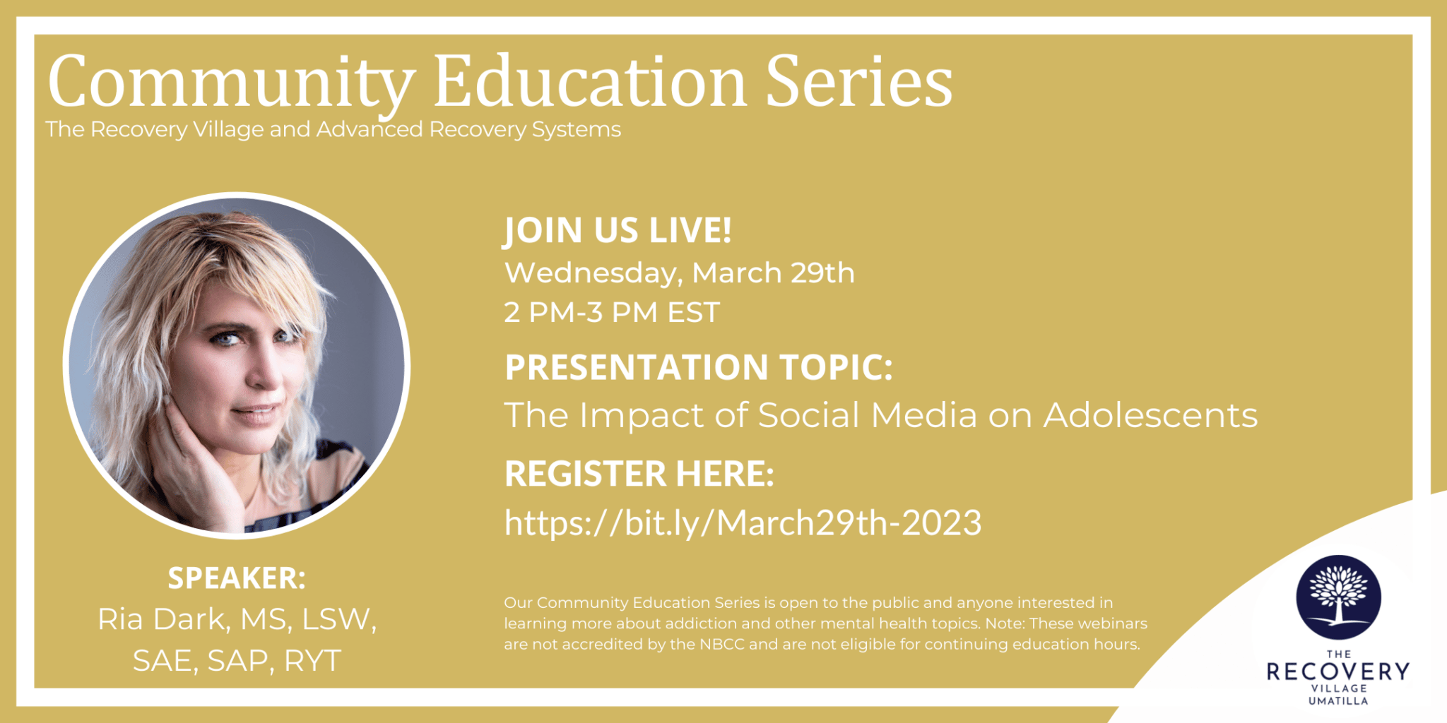 Community Education Series: The Impact of Social Media on Adolescents