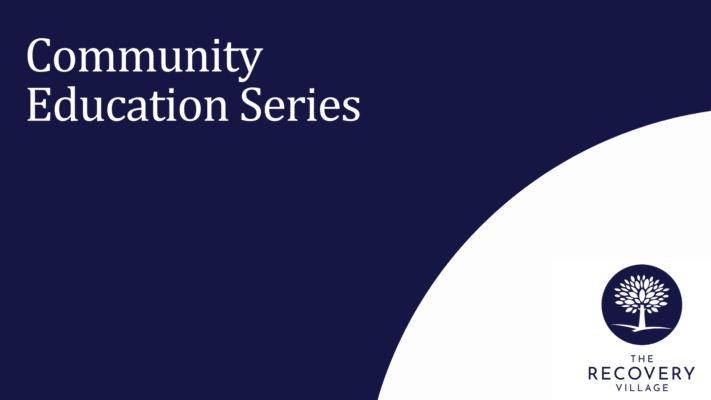 the logo for the community education series.