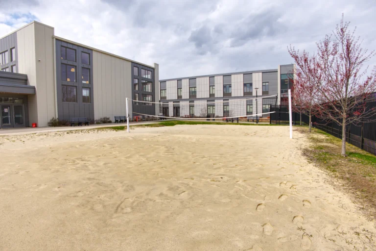The Recovery Village Cherry Hill at Cooper Drug and Alcohol Rehab near Philadelphia playing sports while in rehab scaled