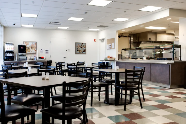 The Recovery Village Columbus Drug and Alcohol Rehab Dining Area 1 scaled