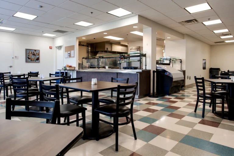 The Recovery Village Columbus Drug and Alcohol Rehab Dining Area scaled
