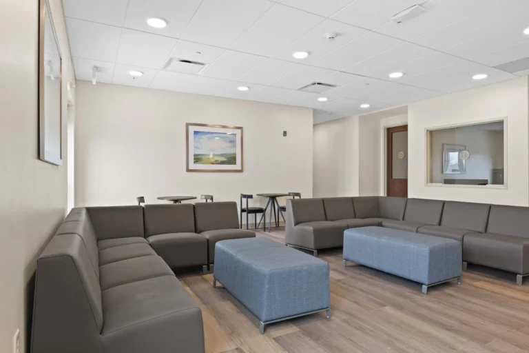 The Recovery Village Indianapolis Drug Alcohol and Mental Health Rehab lounge area 1