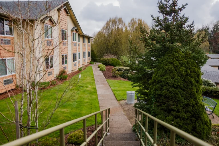 The Recovery Village Ridgefield Drug and Alcohol Rehab near Portland walkway scaled