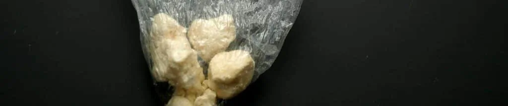 Small rocks of crack cocaine in a plastic bag