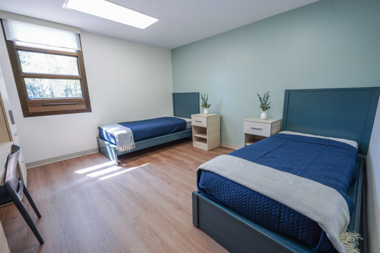 The Recovery Village Drug, Alcohol and Mental Health Rehab- Comfortable living space with outdoor view in mental health wing